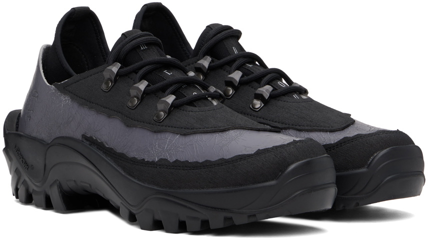 DEMON Gray & Black Bero Boots