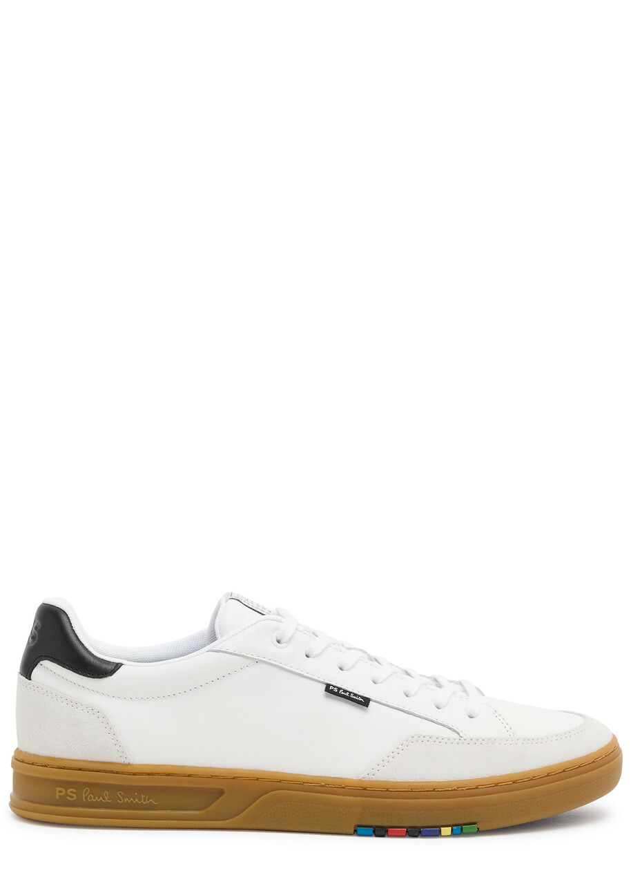 Paul Smith Hillstar Panelled Leather Sneakers White Paul Smith