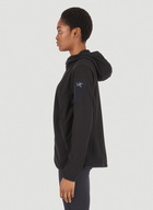 Delta LT Hooded Sweatshirt in Black