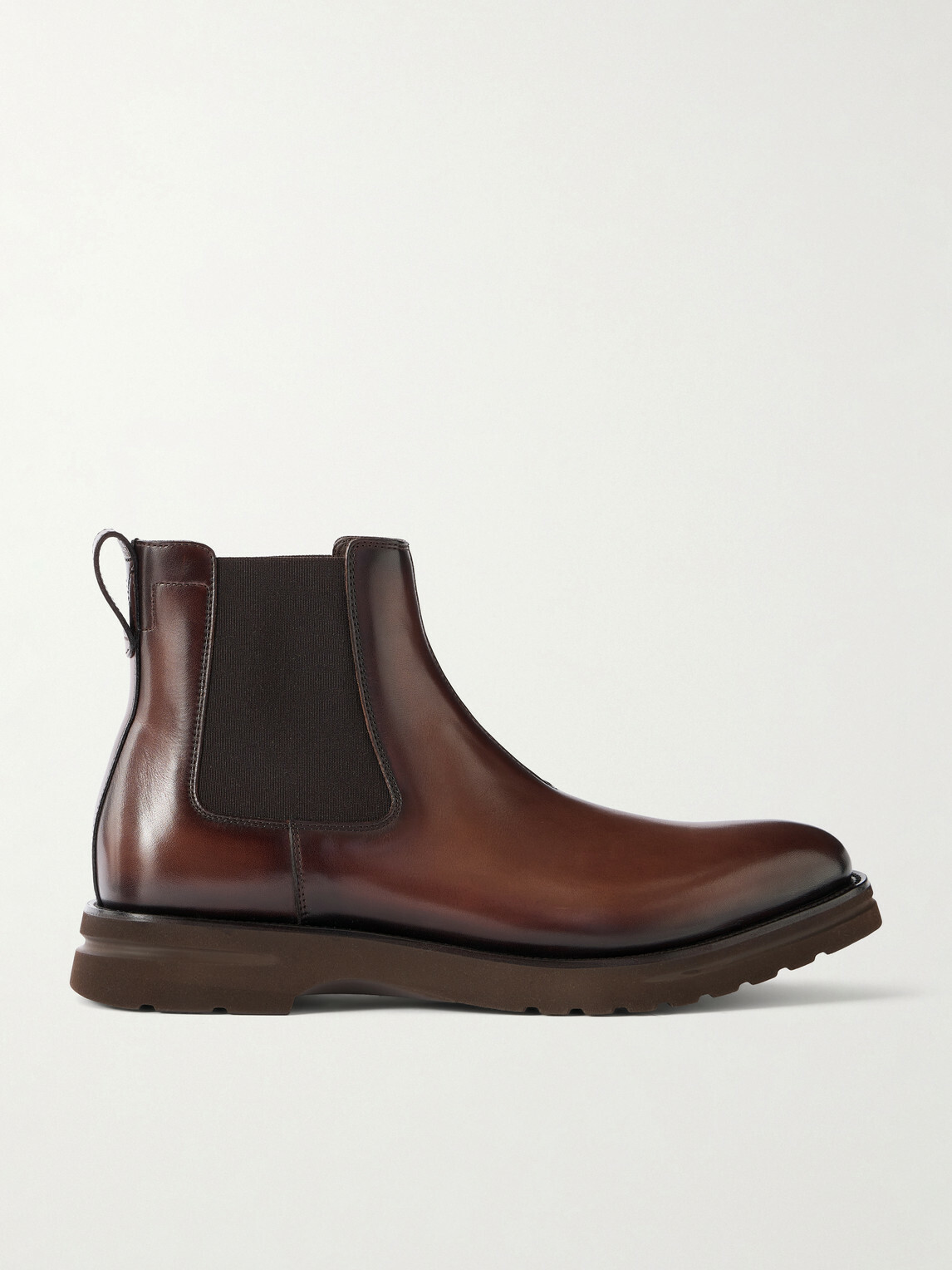 Berluti - Alessio Leather Chelsea Boots - Brown