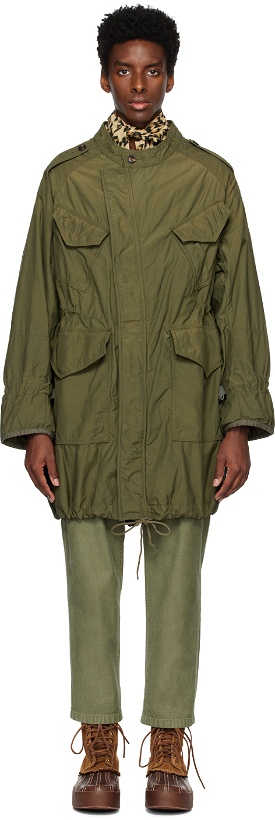 Photo: visvim Khaki Bega Combat Coat
