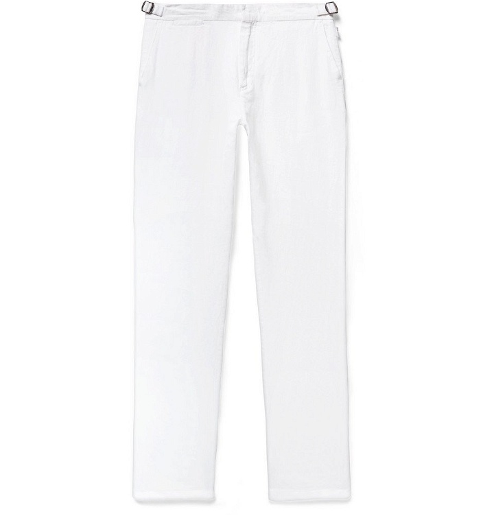 Photo: Orlebar Brown - Griffon Linen Trousers - Men - White