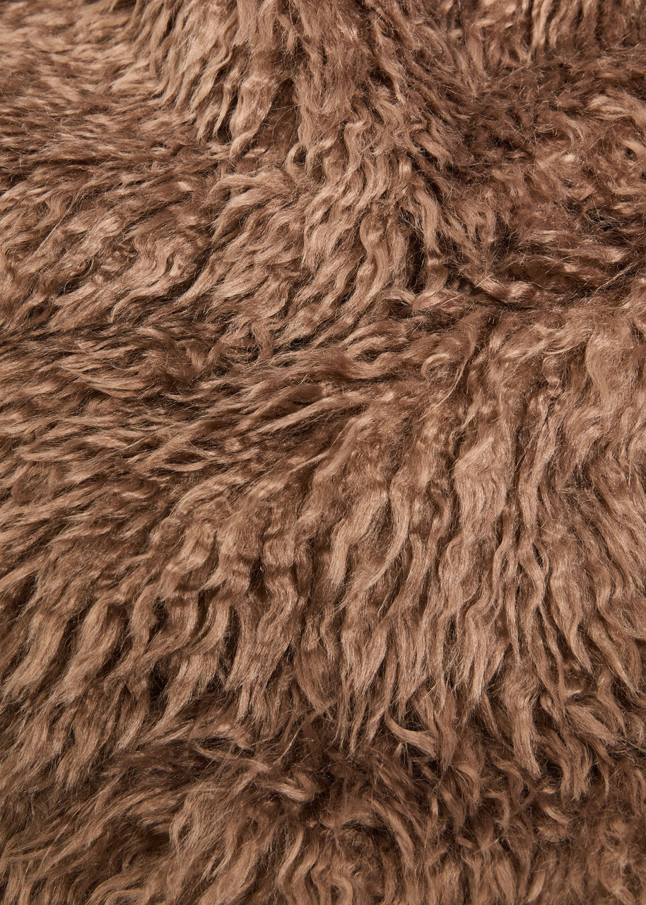 Stand Studio Zaylee Faux fur Jacket Beige