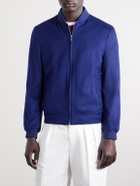Brunello Cucinelli - Cashmere Bomber Jacket - Blue