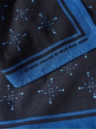 Blue Blue Japan - Kobolevi Printed Indigo-Dyed Cotton Bandana