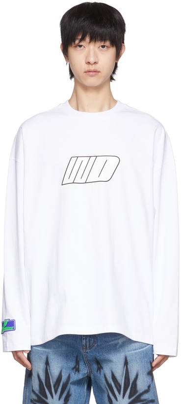 Photo: We11done White Cotton T-Shirt