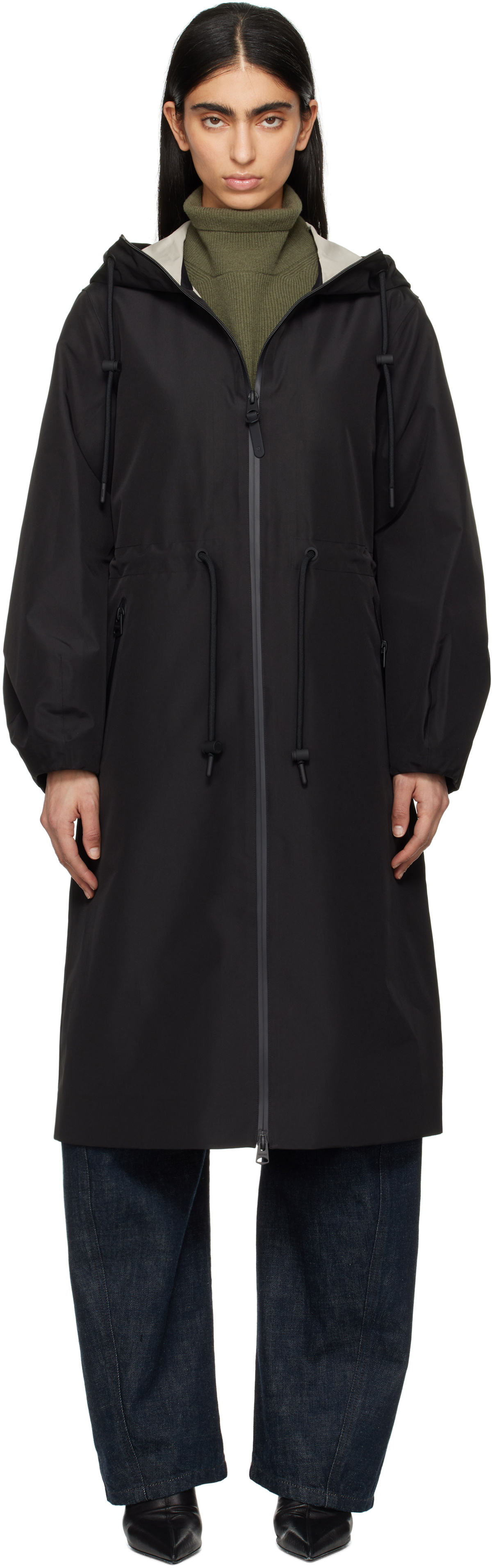 MACKAGE Black Mekelle-Z Coat