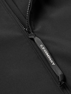 C.P. Company - Logo-Appliquéd Shell-R Hooded Jacket - Black