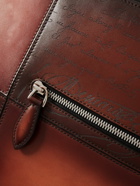 Berluti - Nino TGM Scritto Panelled Venezia Leather Pouch