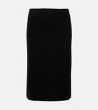 The Row Ivera silk-blend chiffon slip skirt