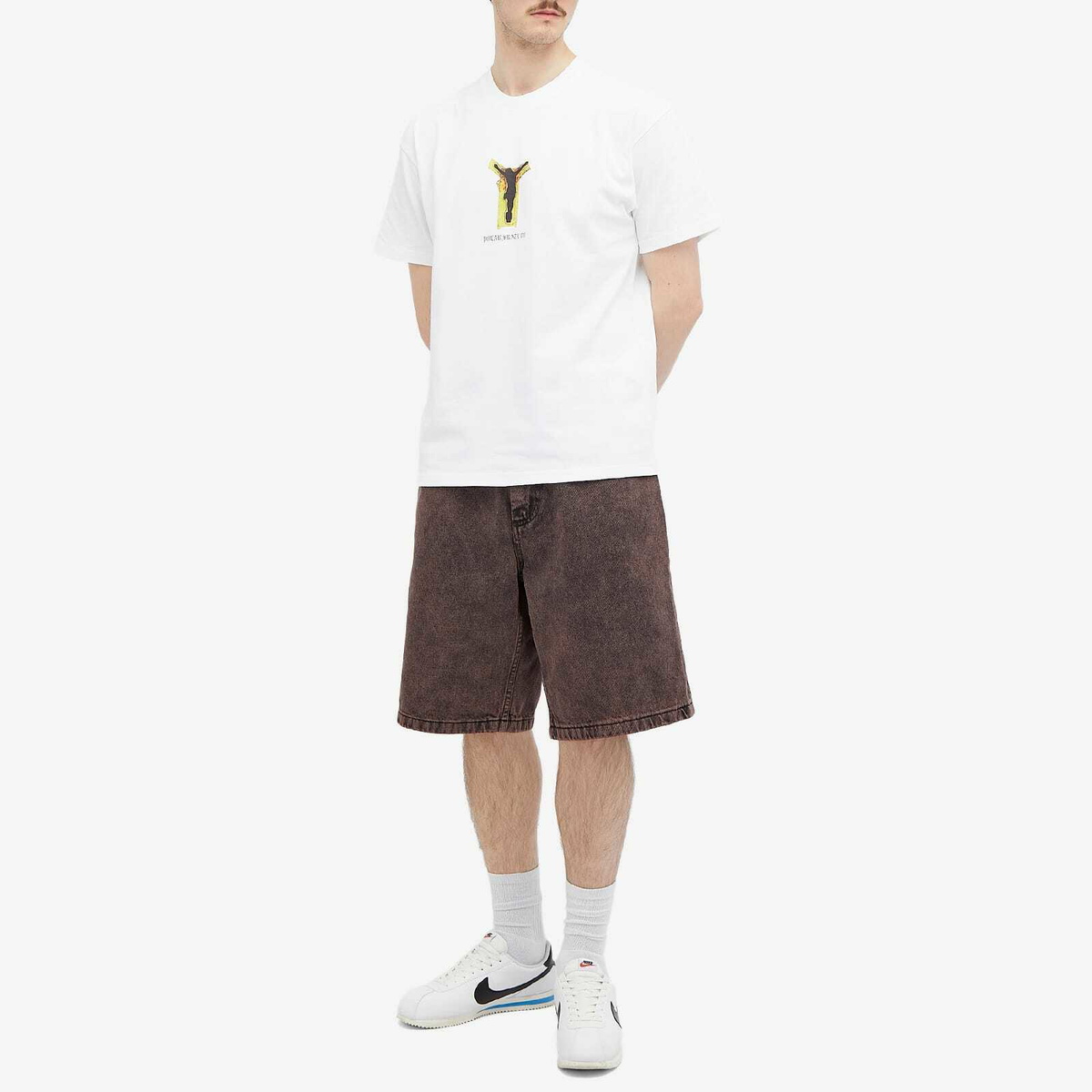 Polar Skate Co. Men's Big Boy Shorts in Mud Brown
