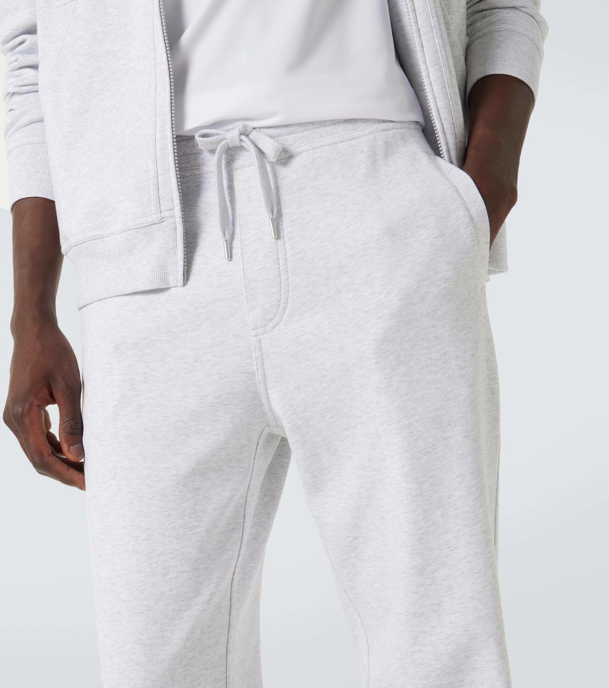 Brunello Cucinelli Cotton-blend jersey sweatpants Brunello