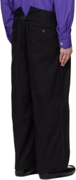 Toogood Black 'The Magician' Trousers