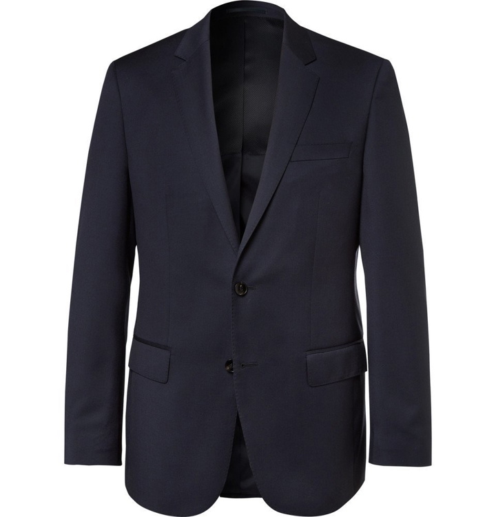 Photo: Hugo Boss - Blue Hayes Slim-Fit Super 120s Virgin Wool Suit Jacket - Men - Navy