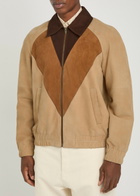 Valentino Garavani Panelled Suede Jacket Multicoloured 1