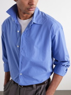 mfpen - Generous Cotton-Poplin Shirt - Blue