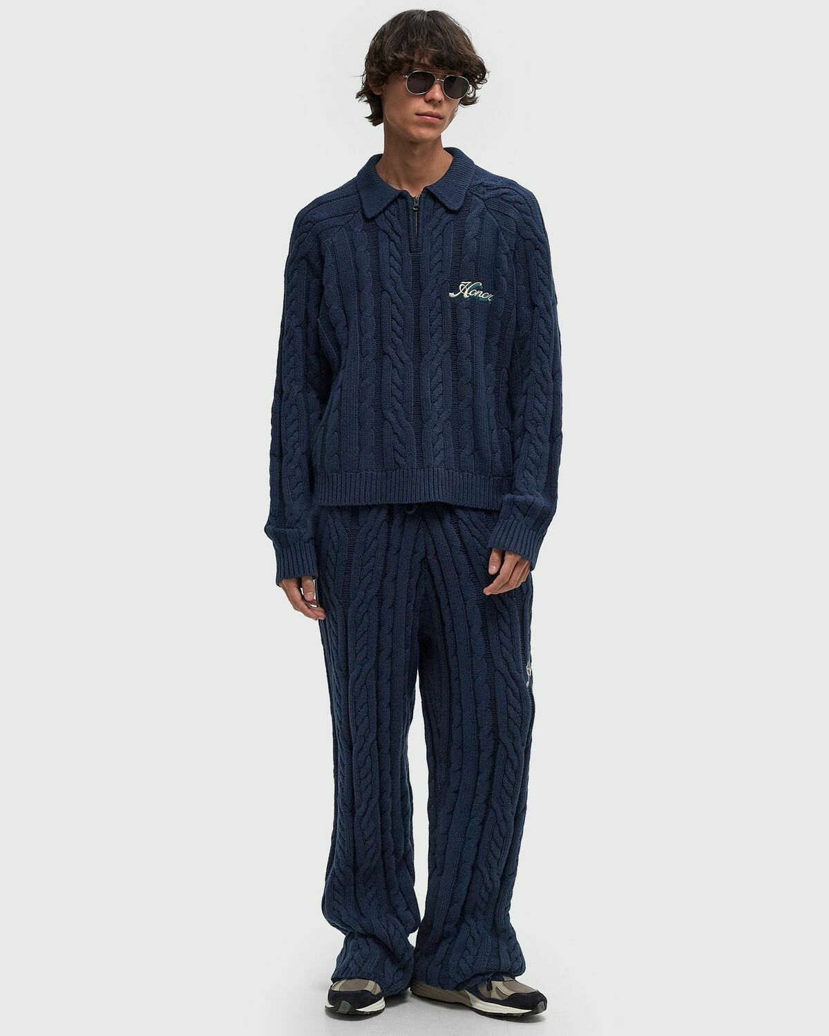 トップス HONOR THE GIFT Cable Zip Leisure Henley Honor The GIft Cable Zip Leisure Henley – SOLE PLAY