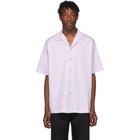 Martin Asbjorn Purple and White Striped Frank Shirt