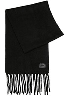 Vince Fringed Alpaca-blend Scarf - Black - One Size