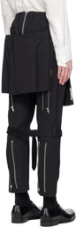 Sulvam Black Kozaburo Edition Trousers