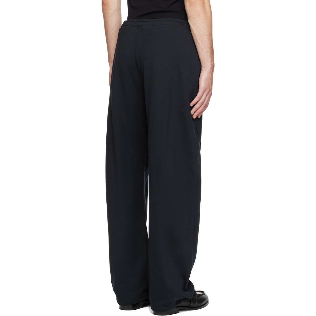 Marine Serre Black Moon Logo Sweatpants