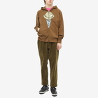 ICECREAM Men's Cone Zip Hoody in Brown