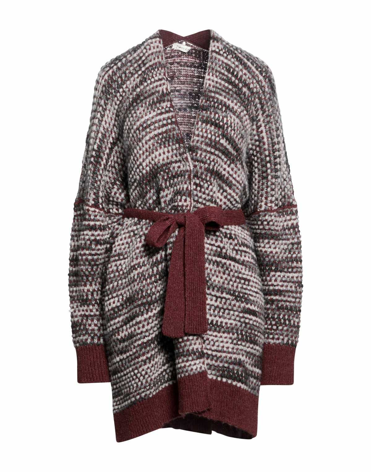 Manila Grace Womens Cardigan Brick
