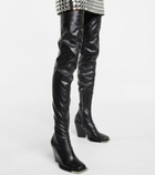 Peter Do - Faux leather over-the-knee boots