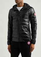 Canada Goose Hybridge Lite Black Hooded Shell Jacket, Black, Jacket