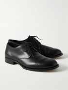 The Row - Novus Leather Derby Shoes - Black