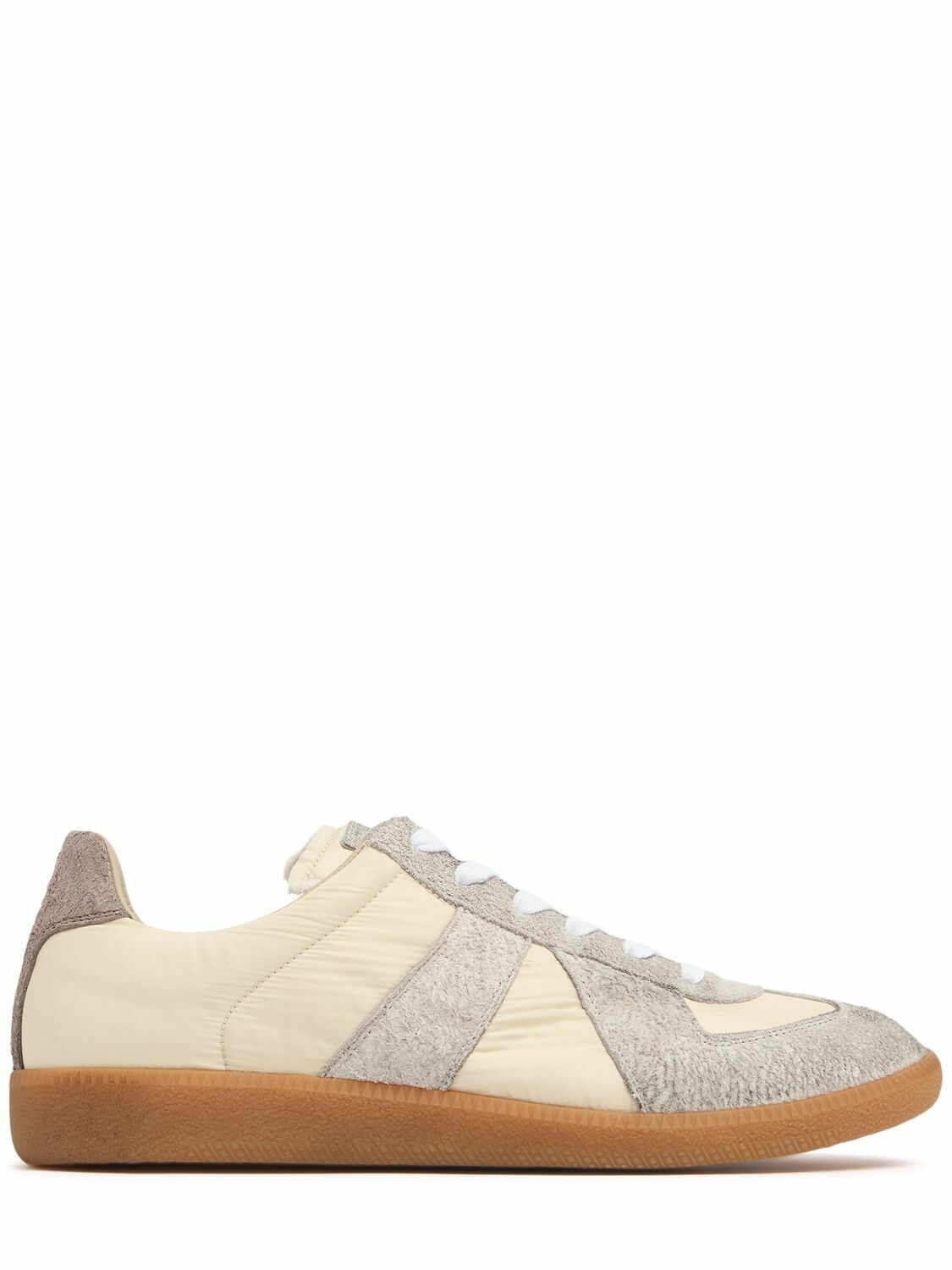 Maison Margiela - Replica Metallic Textured-Leather Sneakers