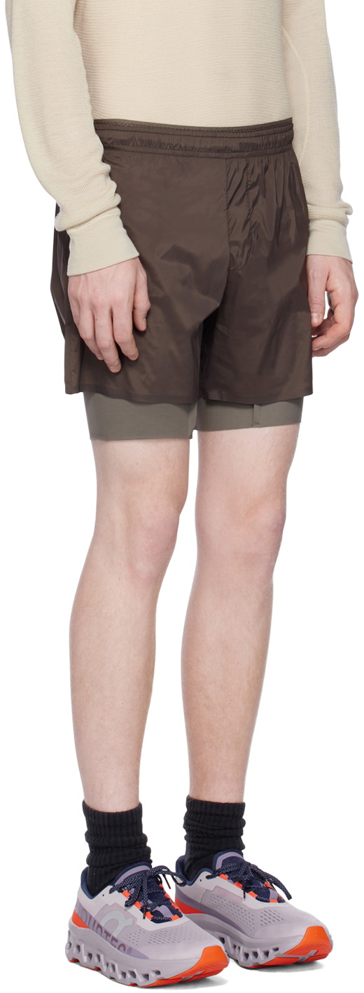 Satisfy Brown CoffeeThermal 8” Shorts