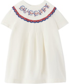 Gucci Baby White 'Guccify' Dress