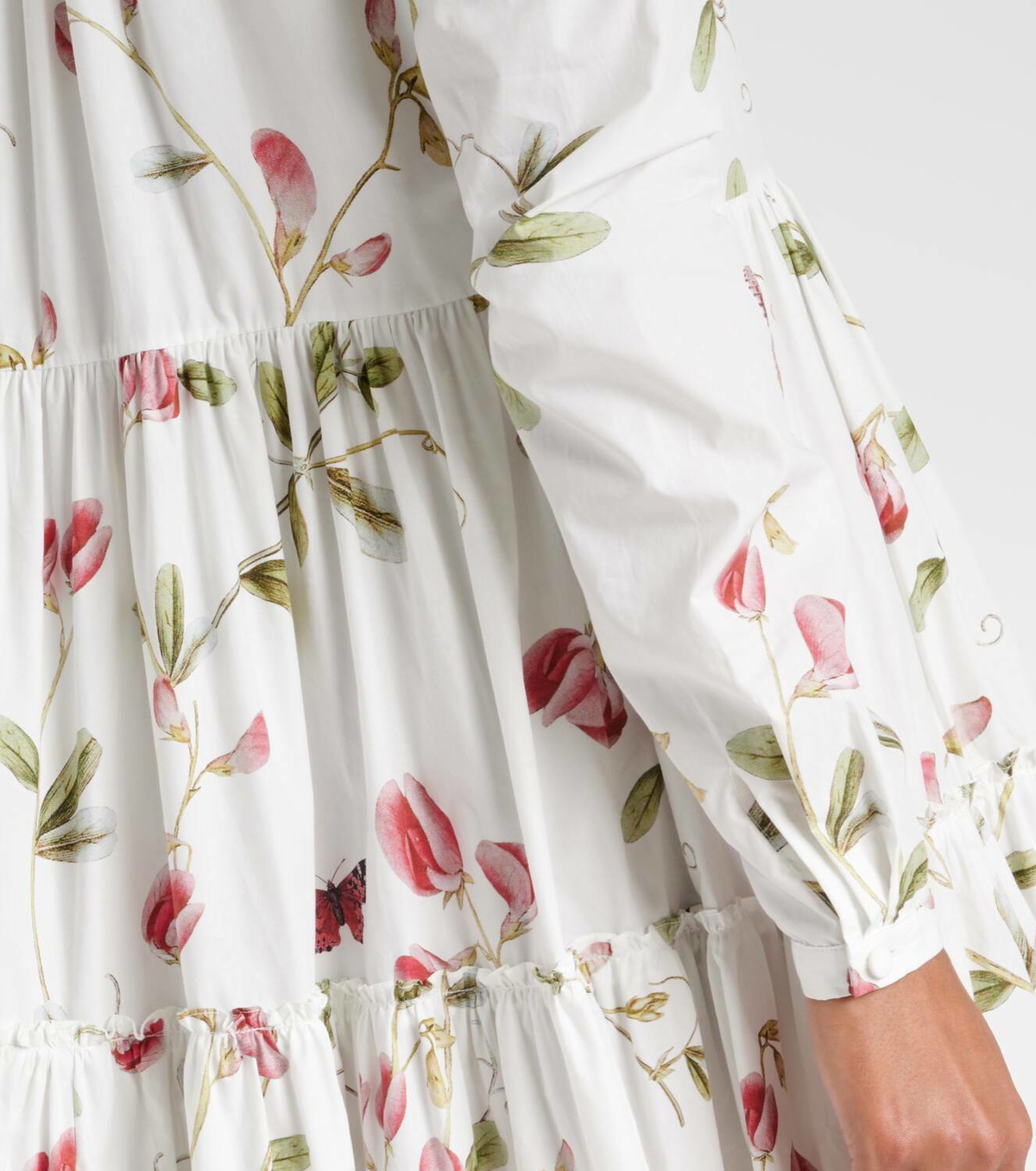 Giambattista Valli Floral cotton maxi dress