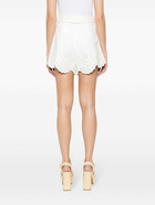 ZIMMERMANN - Embroidered Linen Shorts