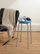 Houseplant - Side Table Porcelain and Stainless Steel Ashtray