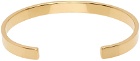 MM6 Maison Margiela Gold Logo Bracelet