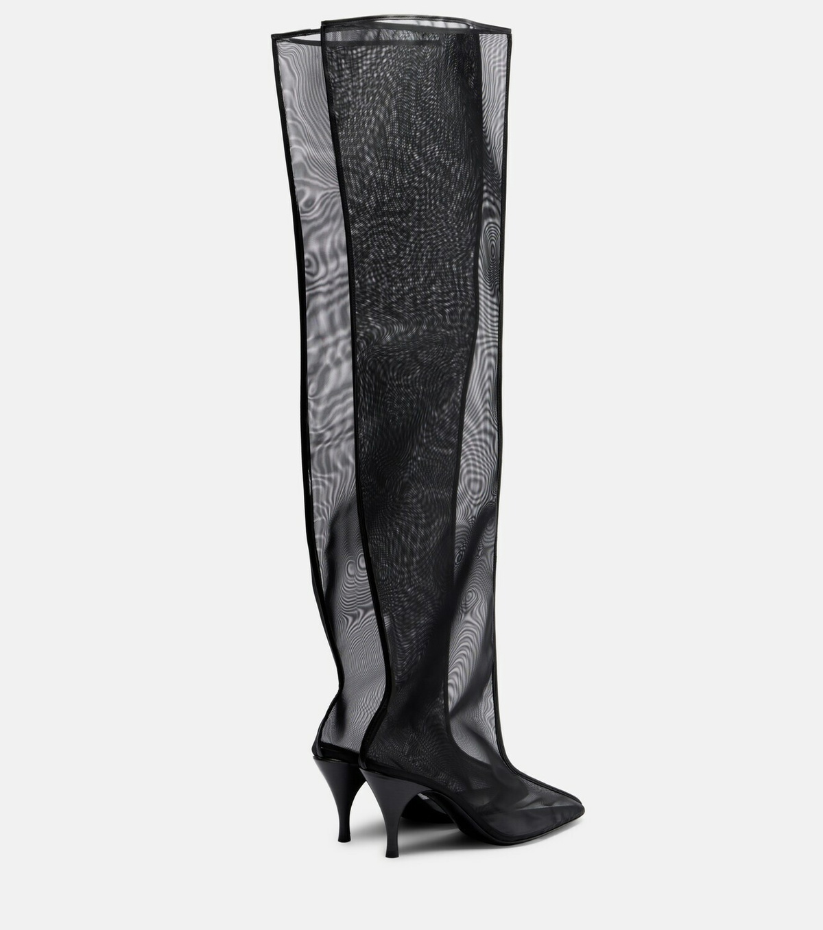 Herbert Levine Drawing A Blank 85 mesh knee-high boots