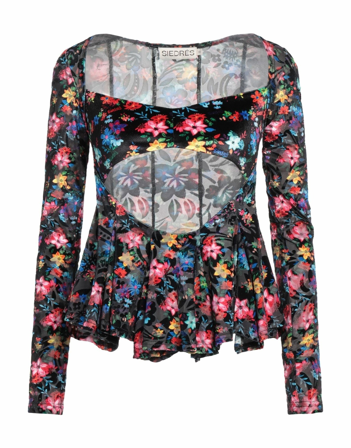 Siedrés Womens Top in Black