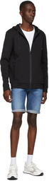 Hugo Black Durdie Zip Hoodie