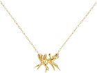 Hannah Jewett Gold Monster Necklace