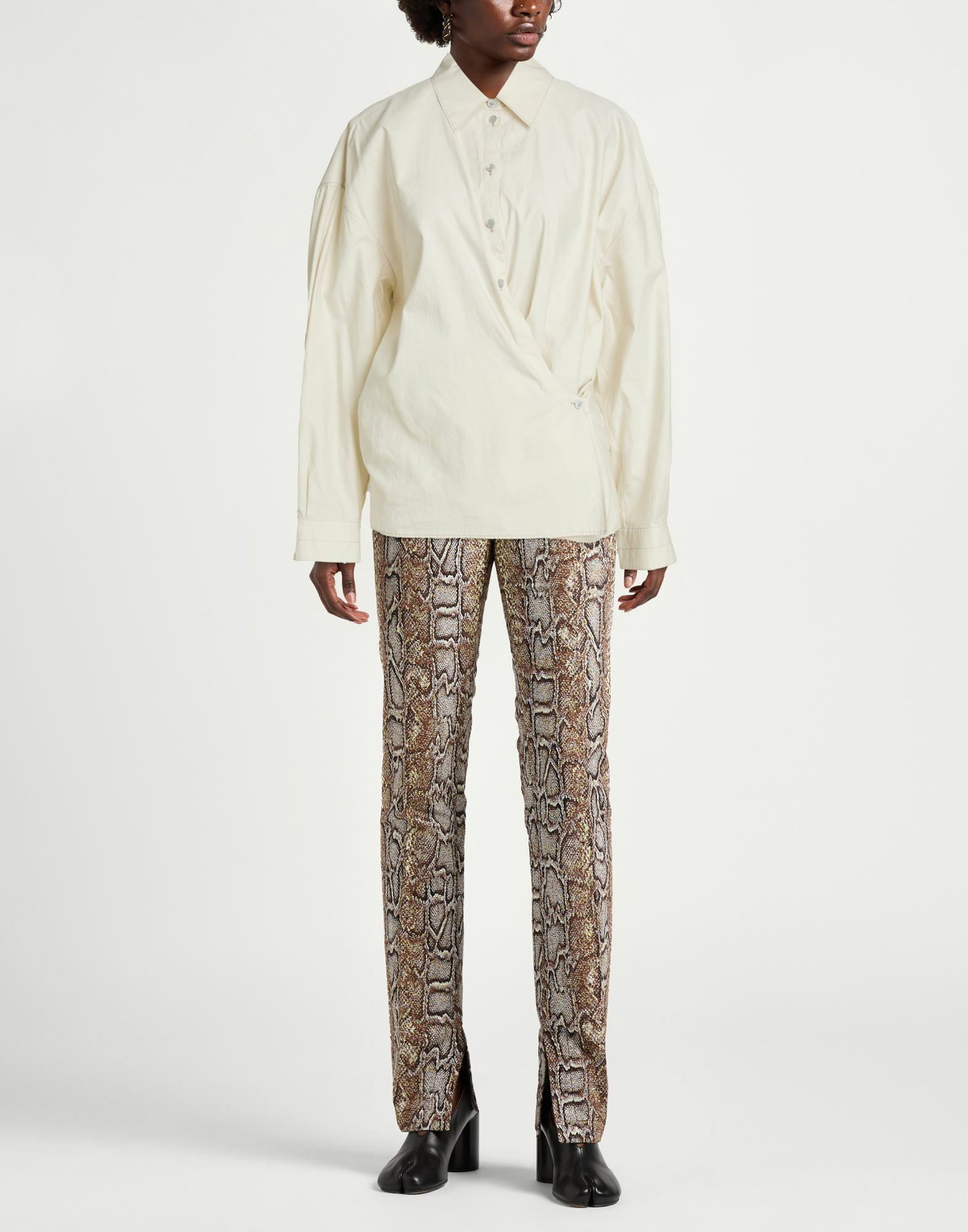 Lemaire Womens Shirt Ivory