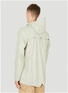 Short Hooded Jacket in Beige