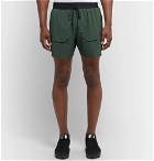Nike Running - Tech Pack Stretch-Mesh Drawstring Running Shorts - Dark green