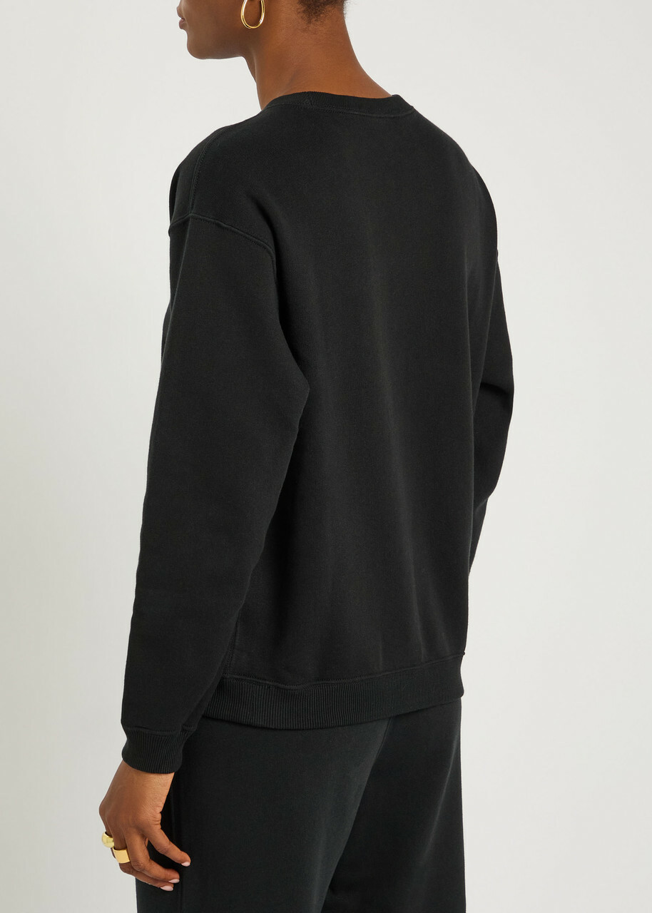 Polo Ralph Lauren Logo-embroidered Cotton-blend Sweatshirt Black