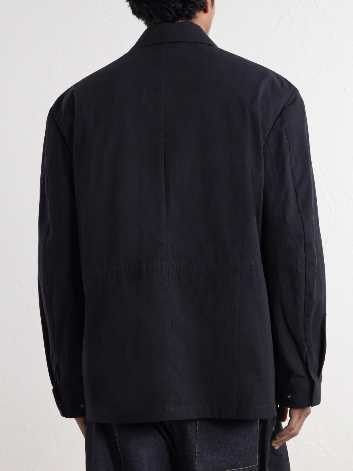 SAGE NATION - Field Cotton-Blend Jacket - Black