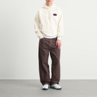 By Parra Men's Circled Script Logo Hoodie in Off White