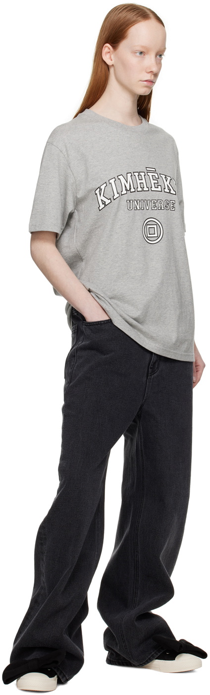 KIMHĒKIM Gray Universe T-Shirt
