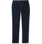 Canali - Navy Cotton-Blend Corduroy Trousers - Navy