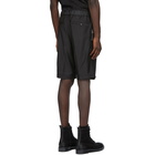 Diesel Black Wool Shorts